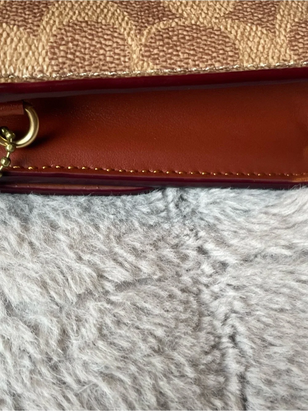 Coach Leather Signature Crossbody